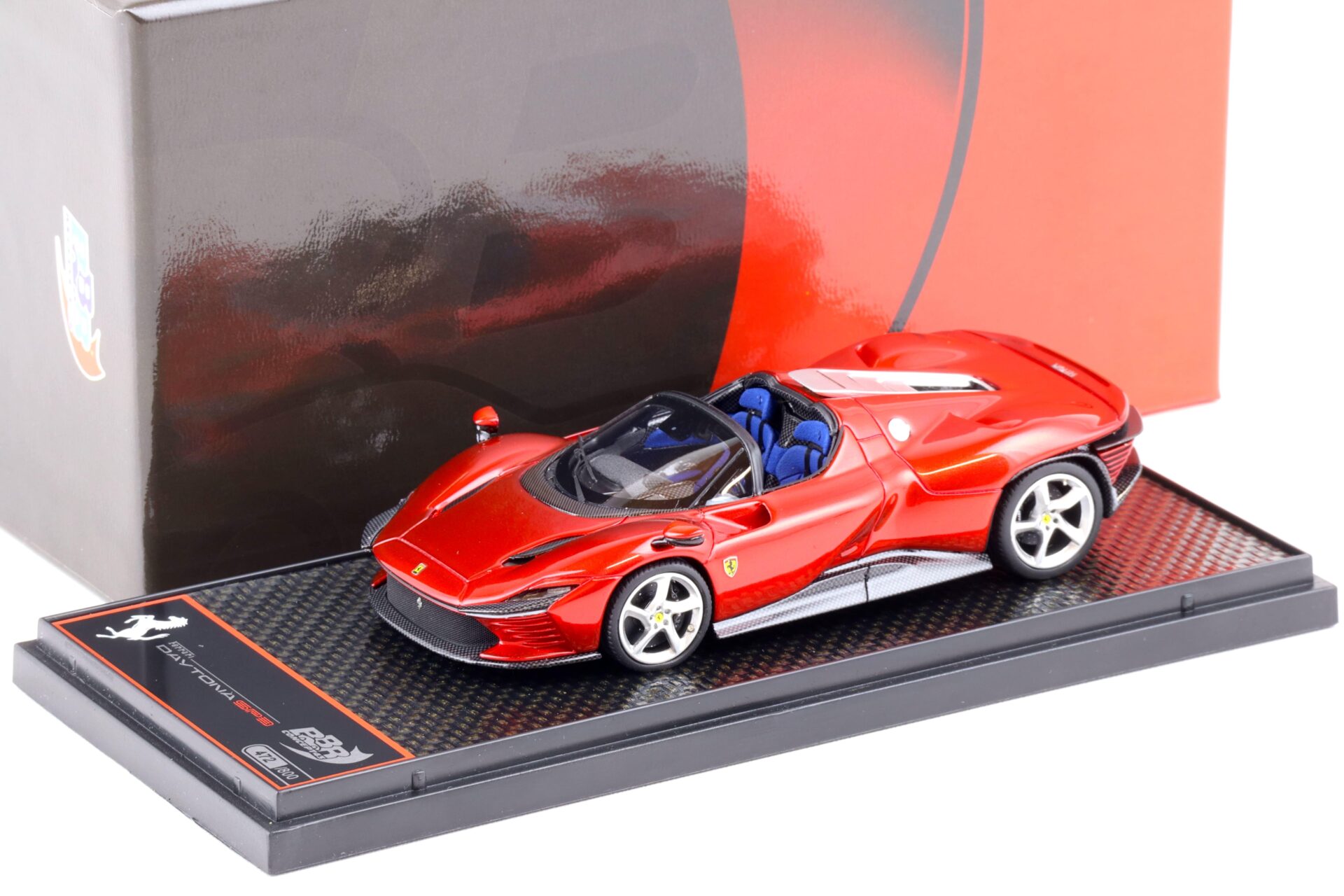 1:43 BBR Ferrari Daytona SP3 Serie Icona Rosso metallizzato red - Limited 800 pcs.