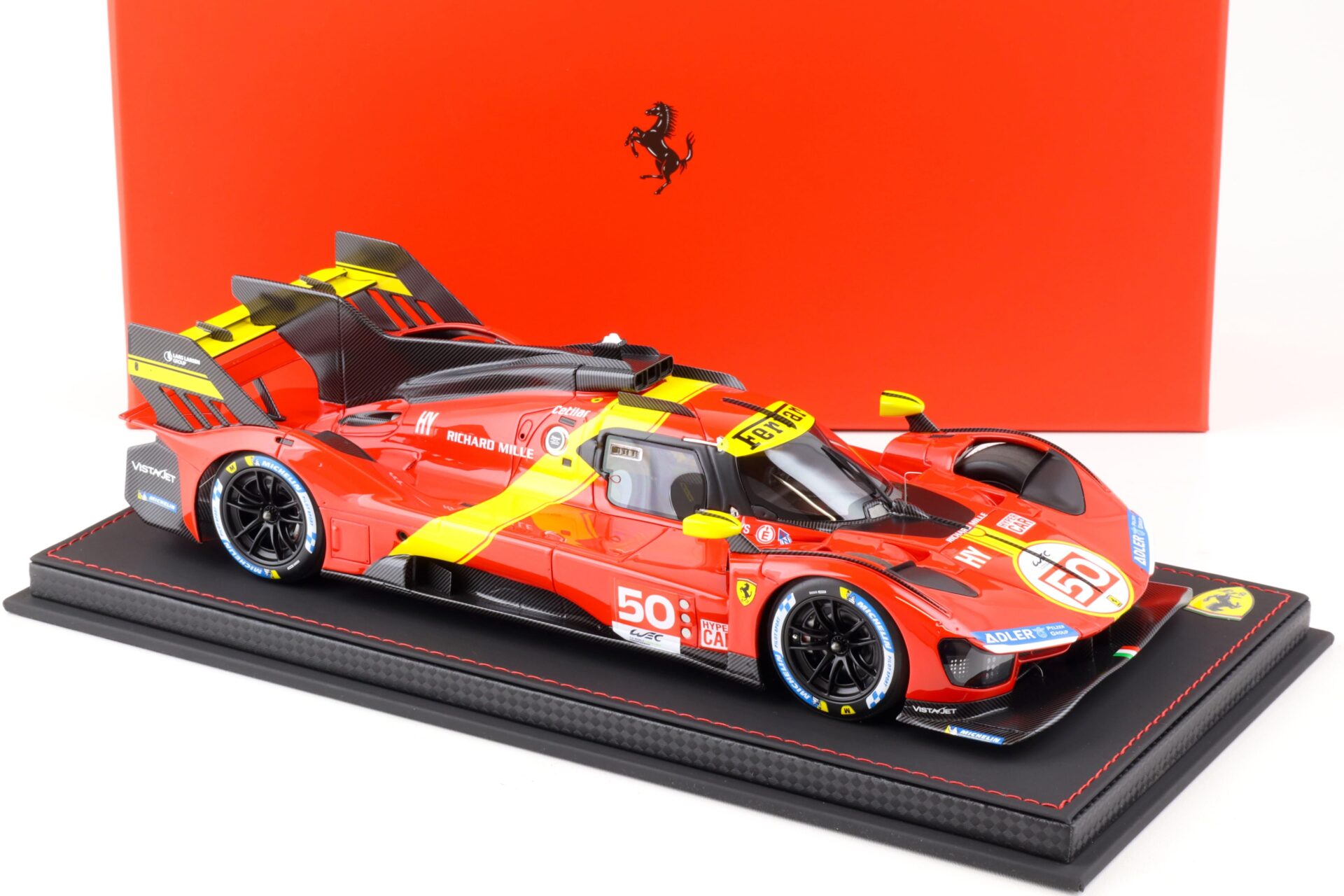 1:18 BBR Ferrari 499P Hypercar 2022 Launch Edition red Le Mans - Limited 599 pcs.