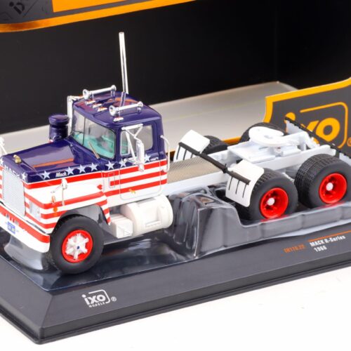 1:43 IXO 1966 Mack R-Series SZM Truck Stars & Stripes white/blue/red TR178.22