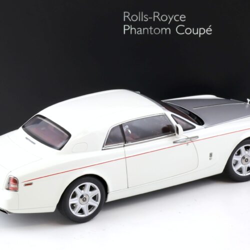 1:18 Kyosho Rolls Royce Phantom Coupe English white 08861EW