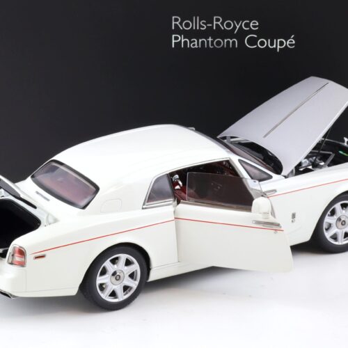 1:18 Kyosho Rolls Royce Phantom Coupe English white 08861EW