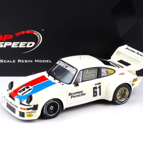 1:18 Top Speed Porsche 934/5 #61 Sebring 12h 3rd Place 1977 Brumos Racing TS0300