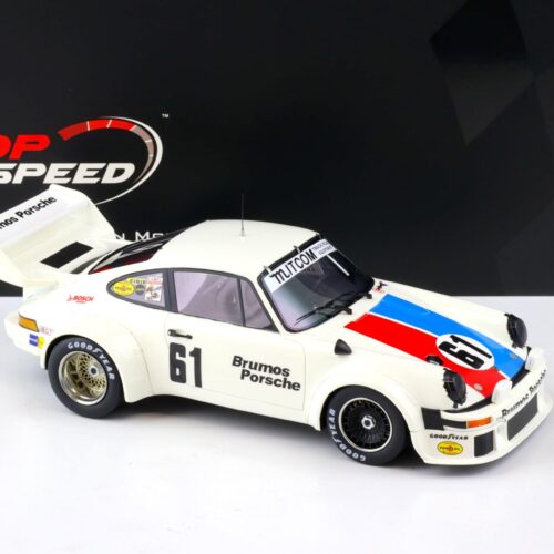 1:18 Top Speed Porsche 934/5 #61 Sebring 12h 3rd Place 1977 Brumos Racing TS0300