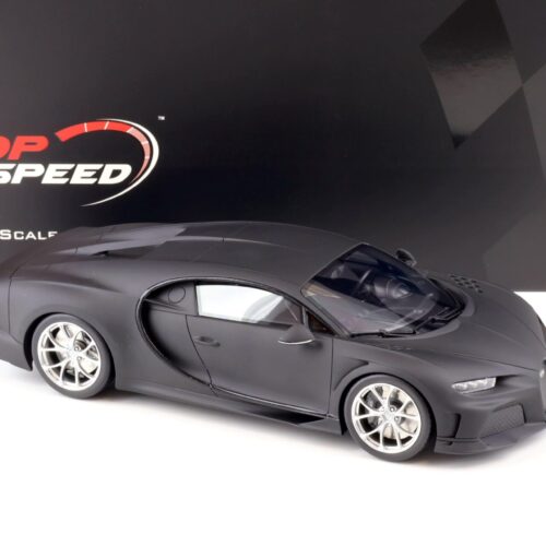 1:18 Top Speed Bugatti Chiron Super Sport 300+ matt black TS0346