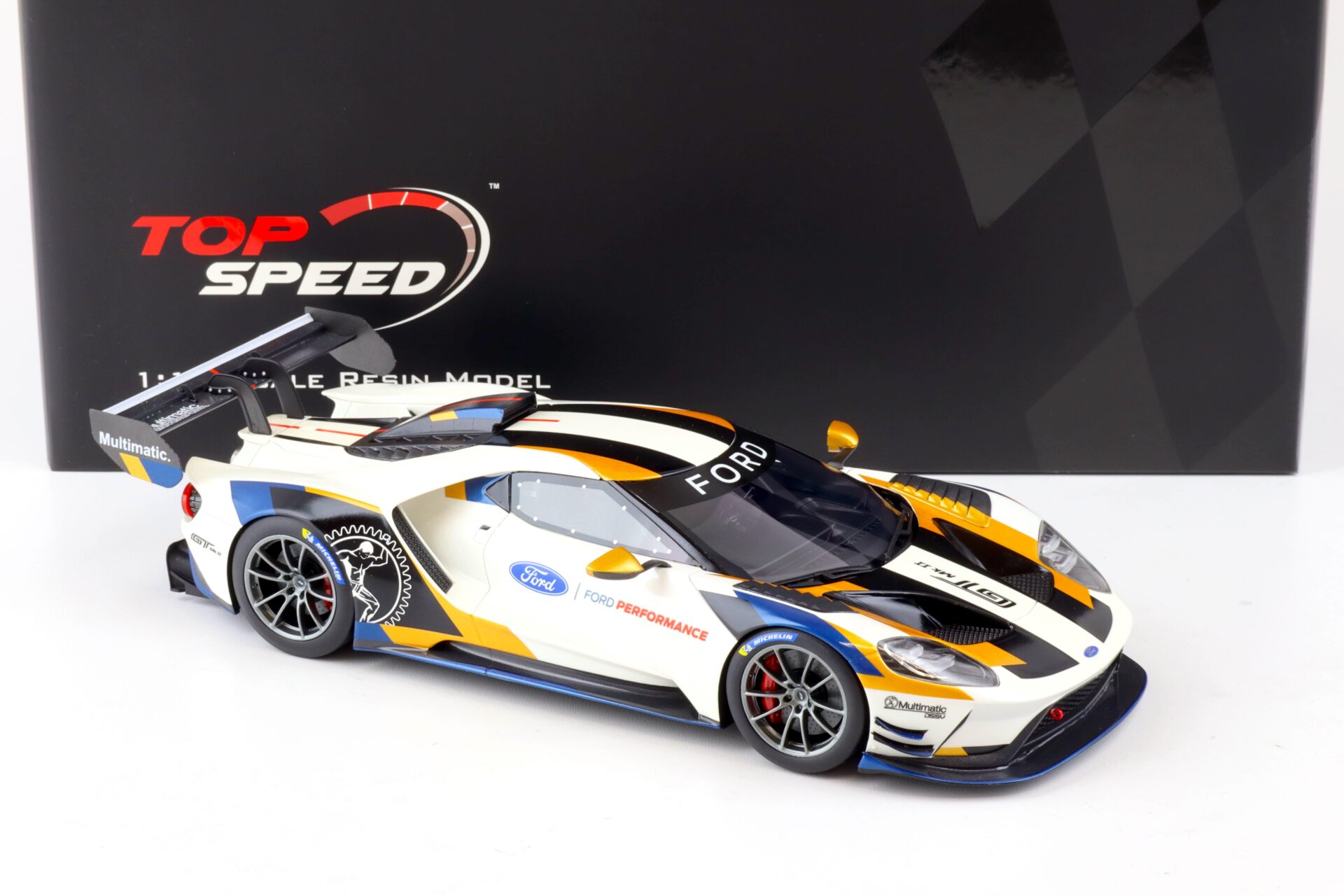 1:18 Top Speed Ford GT MK II 2019 Pebble Beach Concours D´elegance TS0268
