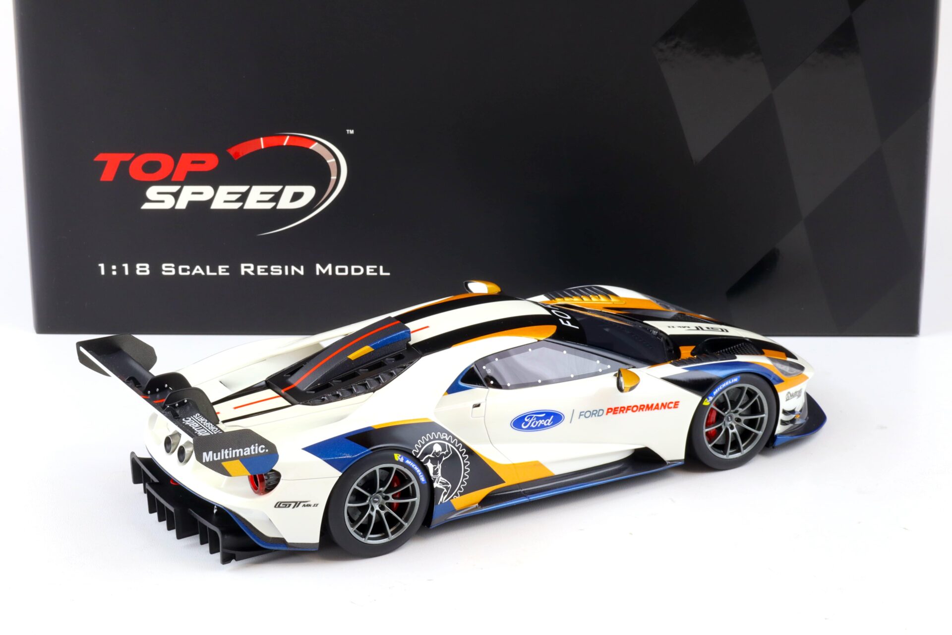 1:18 Top Speed Ford GT MK II 2019 Pebble Beach Concours DÂ´elegance TS0268