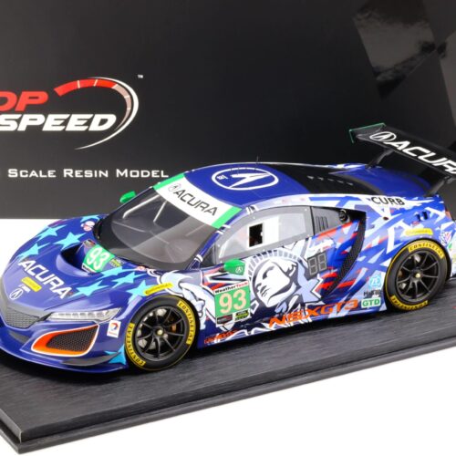 1:18 Top Speed Acura NSX GT3 #93 IMSA Champion 2017 Statue of Liberty TS0271