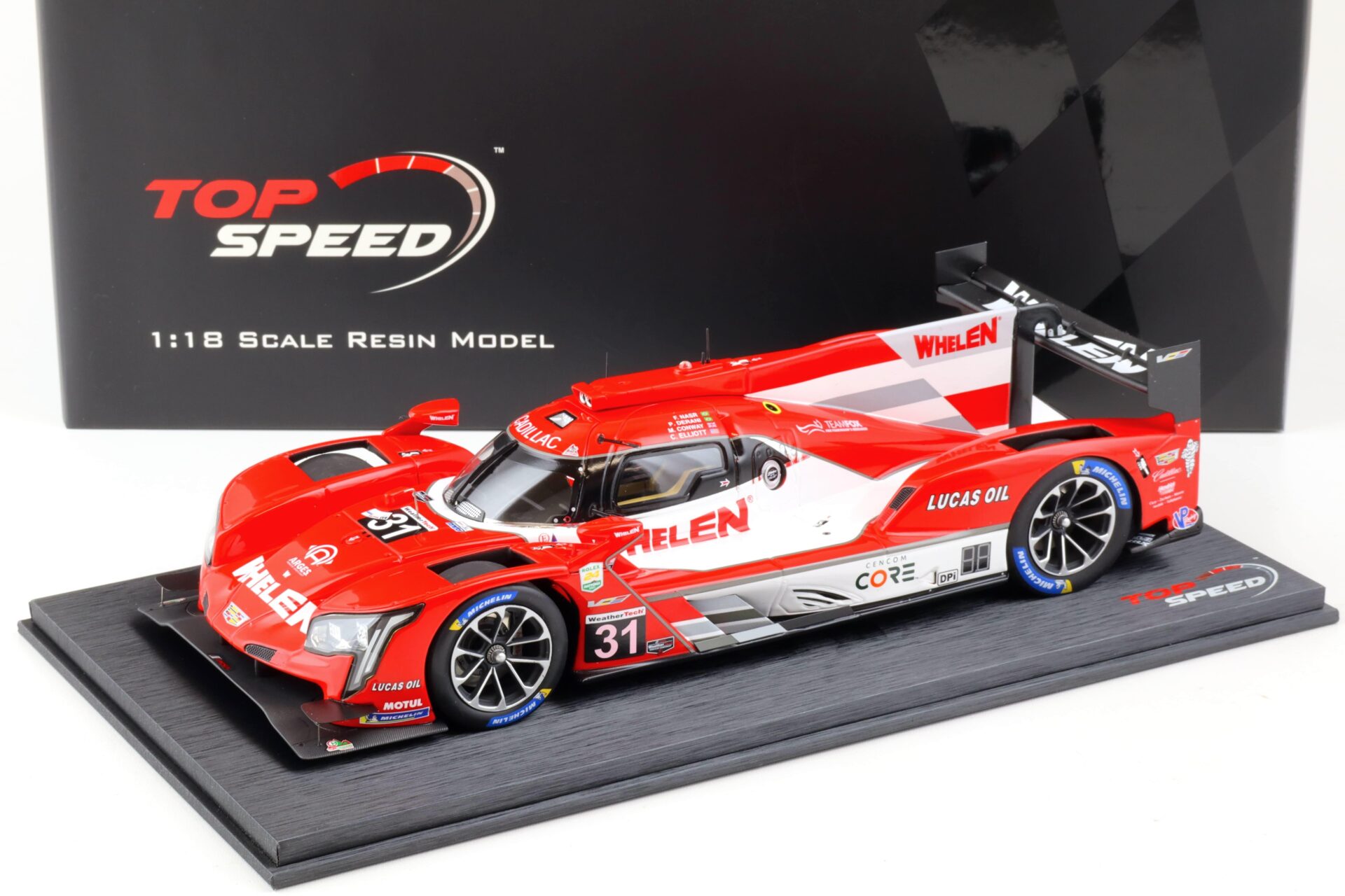 1:18 Top Speed Cadillac DPi-V.R #31 IMSA Daytona 24h 2021 Whelen Engineering TS0322