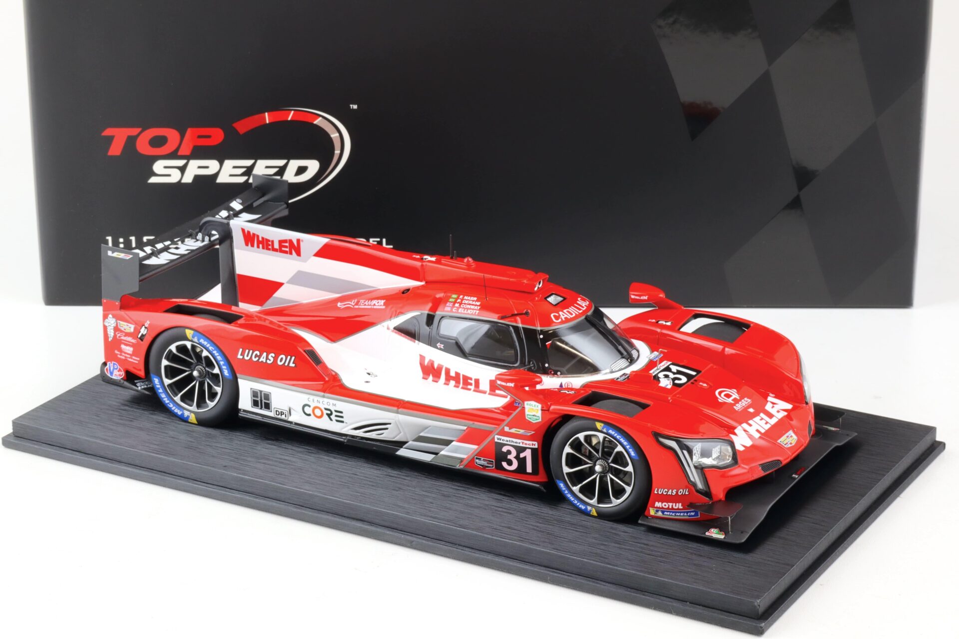 1:18 Top Speed Cadillac DPi-V.R #31 IMSA Daytona 24h 2021 Whelen Engineering TS0322