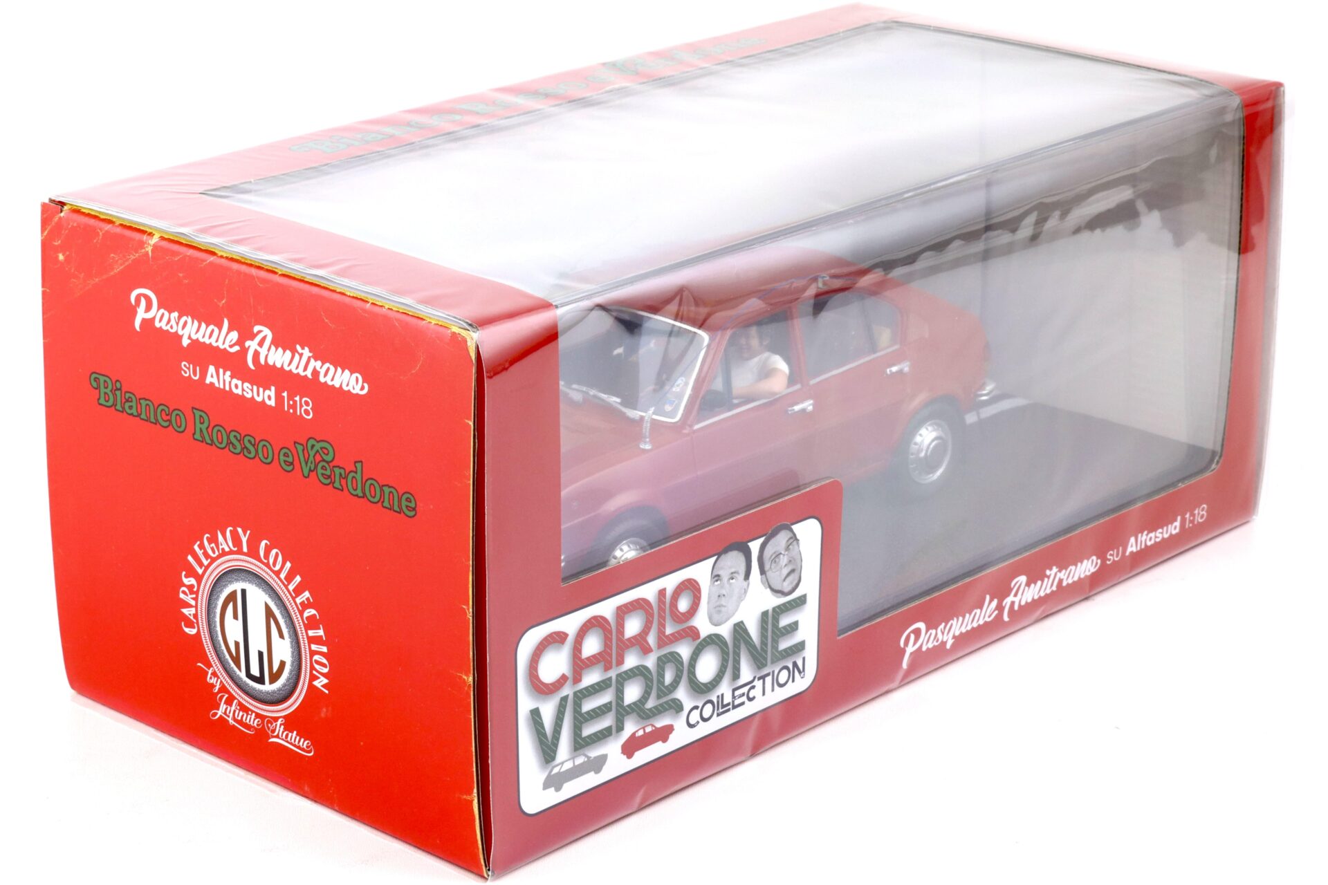 1:18 CLC Models Alfa Romeo Alfasud with Pasquale Amitrano figure 75185