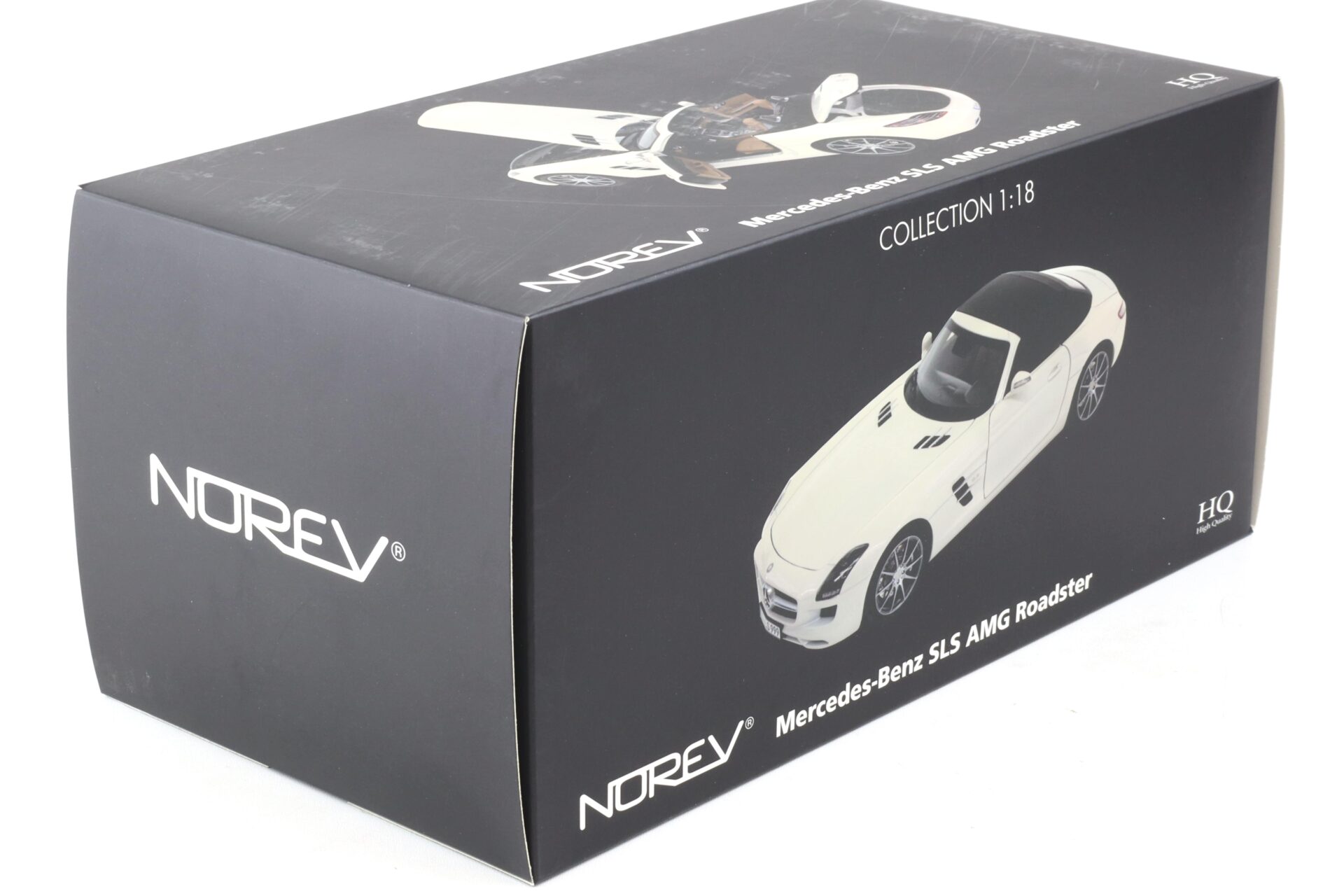 1:18 Norev Mercedes SLS AMG Roadster 2011 R197 metallic white 183491