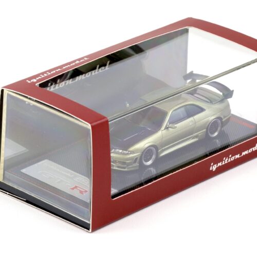 1:64 Ignition Model IG2505 Nissan Nismo GT-R R33 BCNR33 green metallic/ Carbon