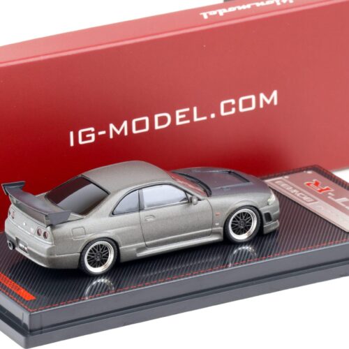 1:64 Ignition Model IG2507 Nissan Nismo GT-R R33 BCNR33 Titanium grey/ Carbon