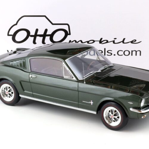 1:12 OTTO mobile G079 Ford Mustang Fastback Coupe 1965 green metallic