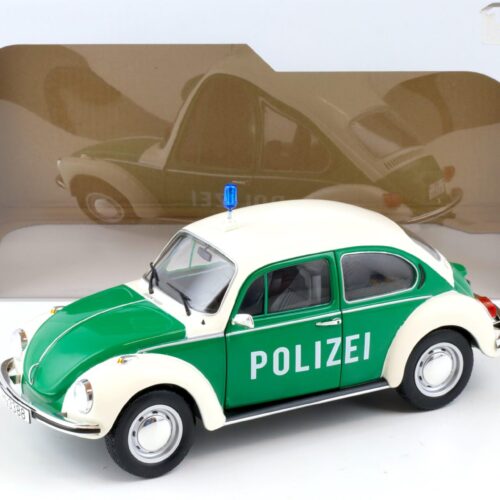 1:18 Solido VW Käfer Beetle Polizei green/ white S1800504