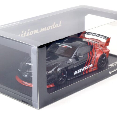 1:18 Ignition Model IG2650 LB-WORKS Toyota Supra (A90) ADVAN red/ black