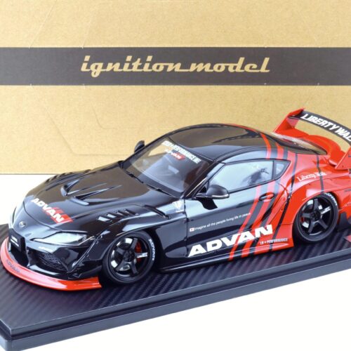 1:18 Ignition Model IG2650 LB-WORKS Toyota Supra (A90) ADVAN red/ black