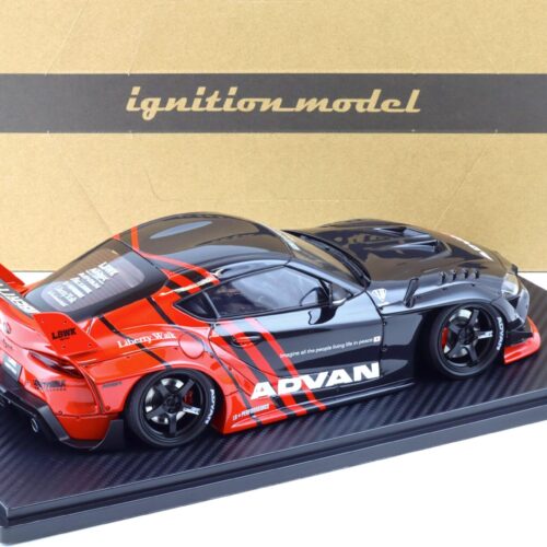 1:18 Ignition Model IG2650 LB-WORKS Toyota Supra (A90) ADVAN red/ black