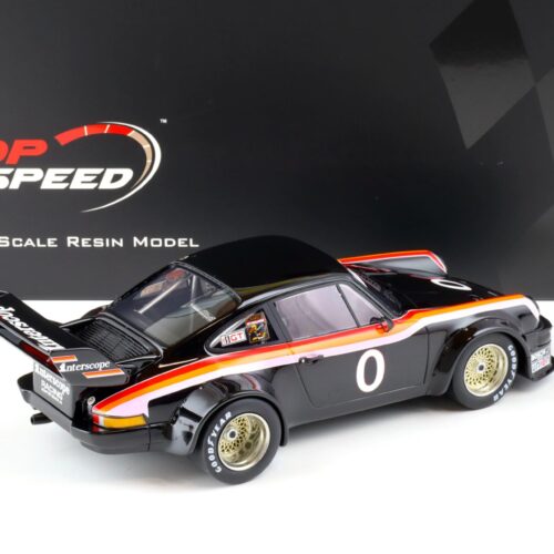 1:18 Top Speed Porsche 934/5 #0 IMSA Laguna Seca 100MI Winner 1977 TS0301