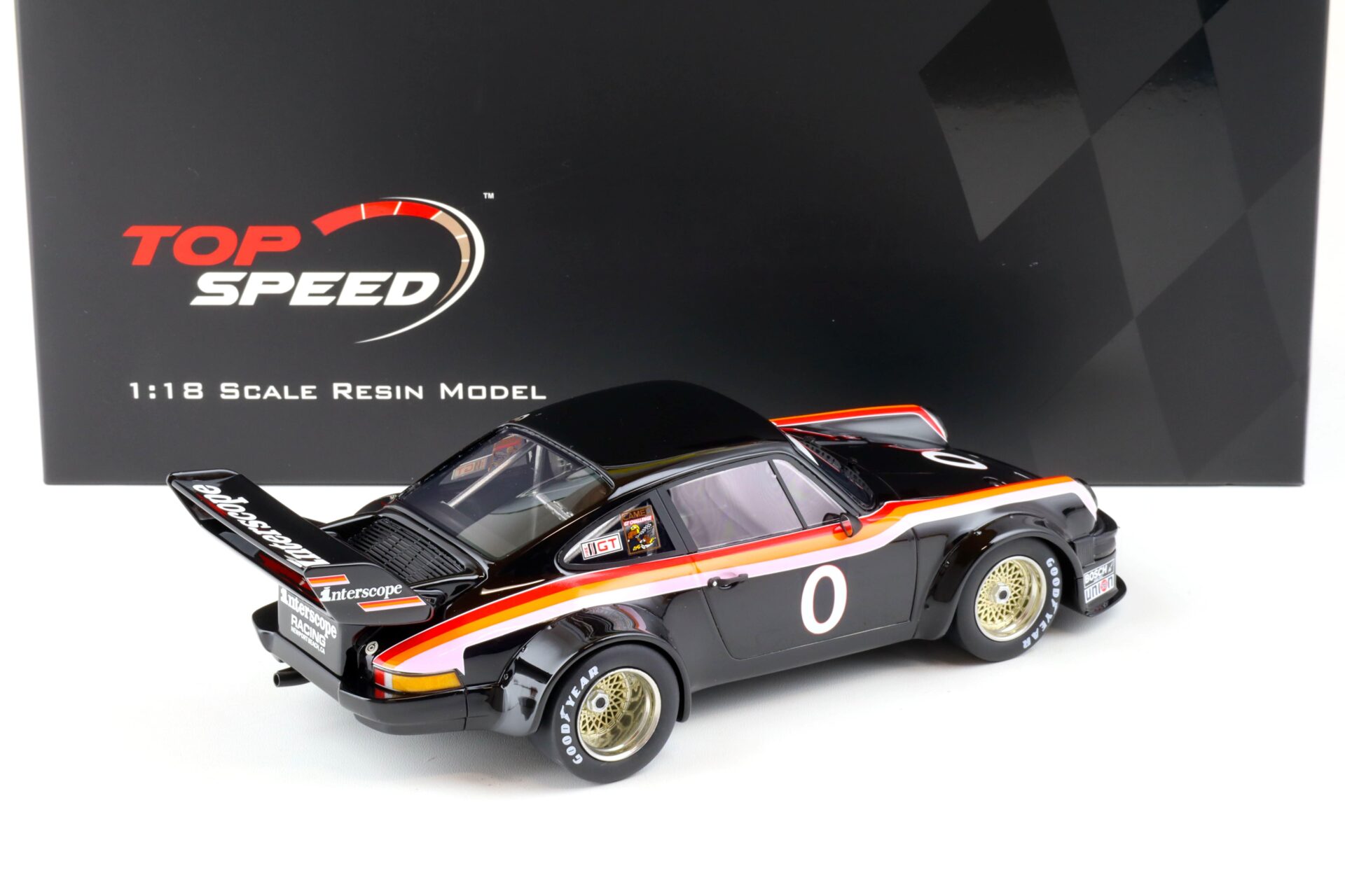 1:18 Top Speed Porsche 934/5 #0 IMSA Laguna Seca 100MI Winner 1977 TS0301