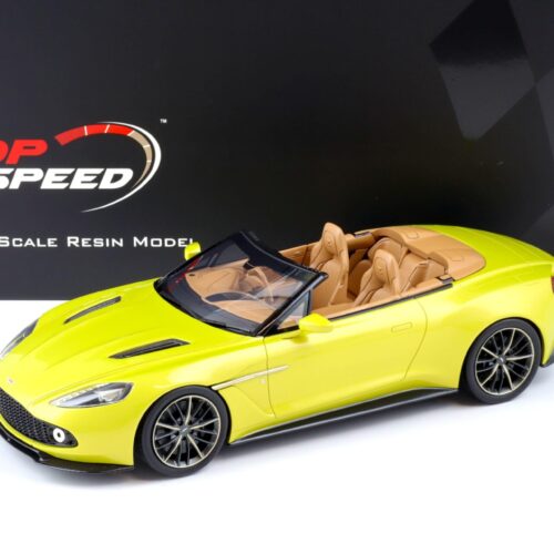 1:18 Top Speed Aston Martin Vanquish Zagato Volante Cosmopolitan yellow TS0215