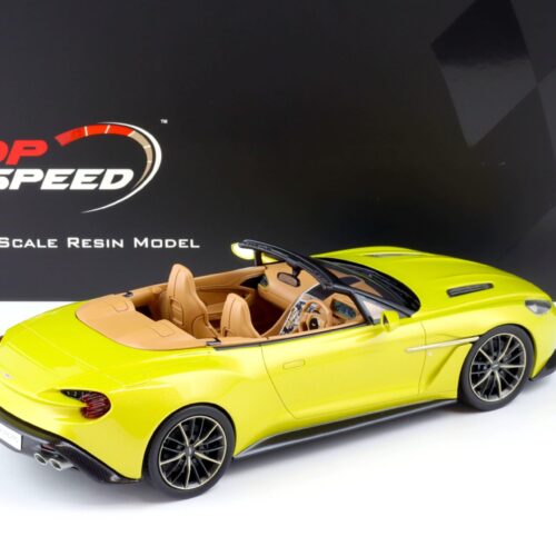 1:18 Top Speed Aston Martin Vanquish Zagato Volante Cosmopolitan yellow TS0215