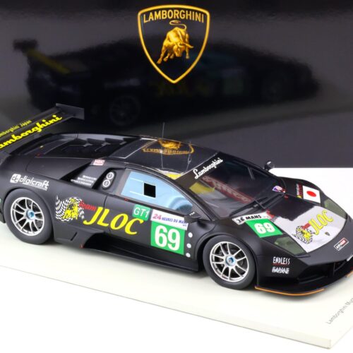 1:18 Spark Lamborghini Murcielago R-SV LM - JLOC 24h Le Mans 2010 #69 black