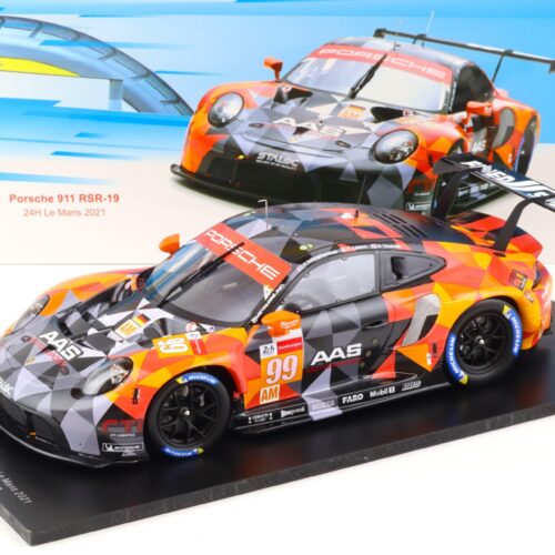 1:18 Spark Porsche 911 RSR-19 #99 Le Mans 24h 2021 Inthraphuvasak/ Latorre/ Ticknell