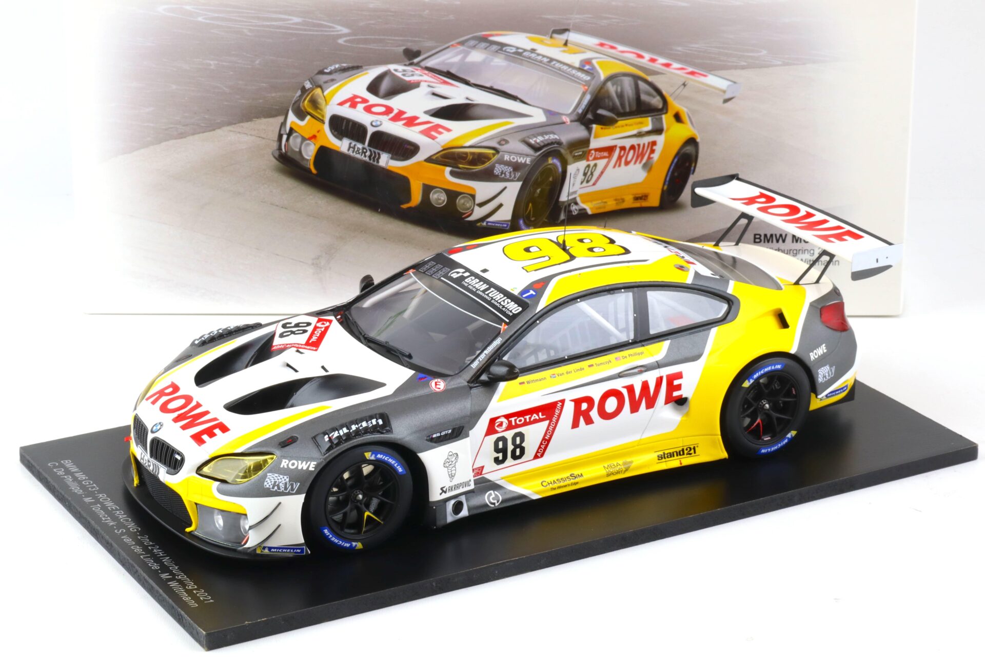 ID 89100 orig.jpg 1:18 Spark BMW M6 GT3 #98 Nürburgring 24h 2021 ROWE Wittmann/ Van der Linde/ Tomczyk