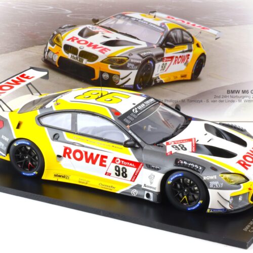 1:18 Spark BMW M6 GT3 #98 Nürburgring 24h 2021 ROWE Wittmann/ Van der Linde/ Tomczyk
