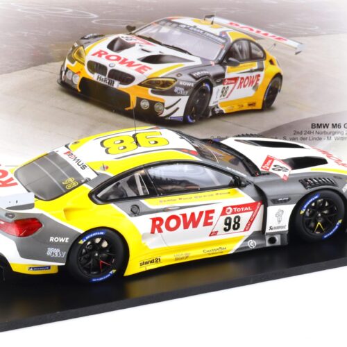 1:18 Spark BMW M6 GT3 #98 Nürburgring 24h 2021 ROWE Wittmann/ Van der Linde/ Tomczyk