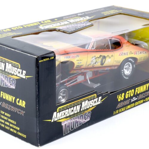 1:18 ERTL 1968 Pontiac GTO Funny Car Arnie Beswick the Farmer orange/ yellow