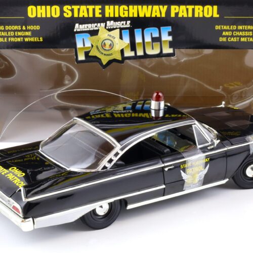 1:18 ERTL 1960 Ford Starliner OHIO State Highway Patrol Police black