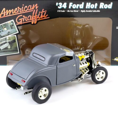 1:18 ERTL 1934 Ford Hot Rod American Graffiti matt grey