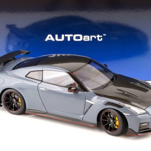1:18 AUTOart Nissan GT-R (R35) Nismo Special Edition 2022 Nismo Stealth grey 77505