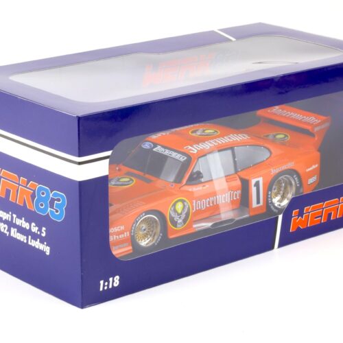 1:18 WERK83 Ford Capri Turbo Gr.5 DRM 1982 Ludwig JÄGERMEISTER #1