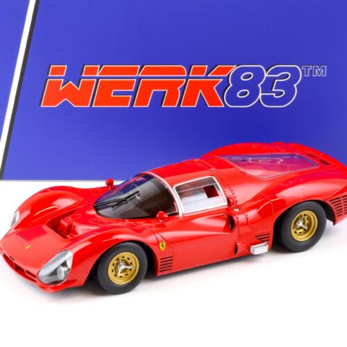 1:18 WERK83 Ferrari 330 P3 Coupe Plain Body Edition 1966 red