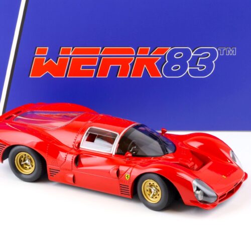1:18 WERK83 Ferrari 330 P3 Coupe Plain Body Edition 1966 red