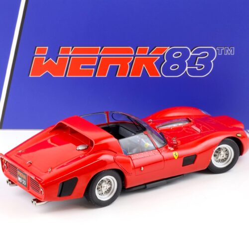 1:18 WERK83 Ferrari 330 TRi Plain Body Version 1962 red