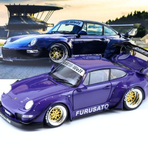 1:18 WERK83 Porsche 911 (993) RWB RAUH-Welt Furusato Sidney Hoffmann purple