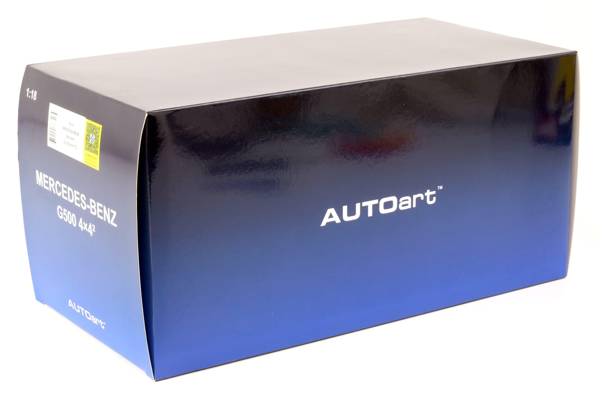 1:18 AUTOart Mercedes G500 4Ã4² G-Klasse Gloss white 76316