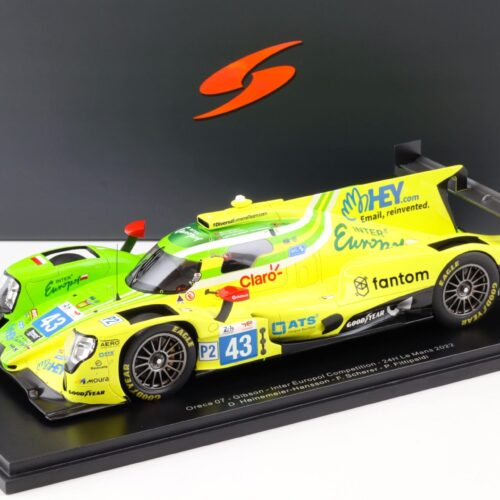 1:18 Spark Oreca 07 Gibson Inter Europol Competition 24h Le Mans 2022 #43 Scherer/Fittipaldi