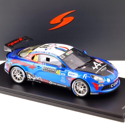 1:18 Spark Alpine A110 Rally Monte Carlo 2022 #46 Guigou/Bronner