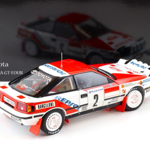 1:18 Kyosho Toyota Celica GT-FOUR 1991 Rally Monte Carlo #2 Sainz/Moya