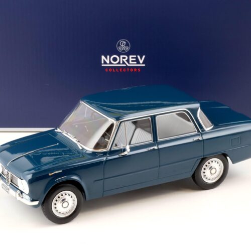 1:18 Norev Alfa Romeo Giulia TI 1964 Petrol blue 187971