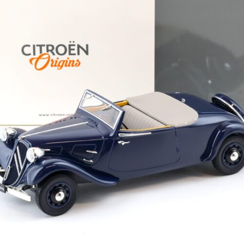 1:18 Norev Citroen Traction Cabriolet 1939 dark blue Citroen Origins Dealer