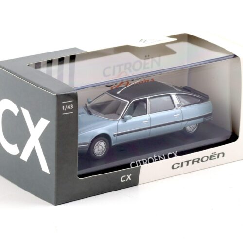1:43 Norev Citroen CX Turbo 2 Prestige 1986 blue metallic DEALER VERSION