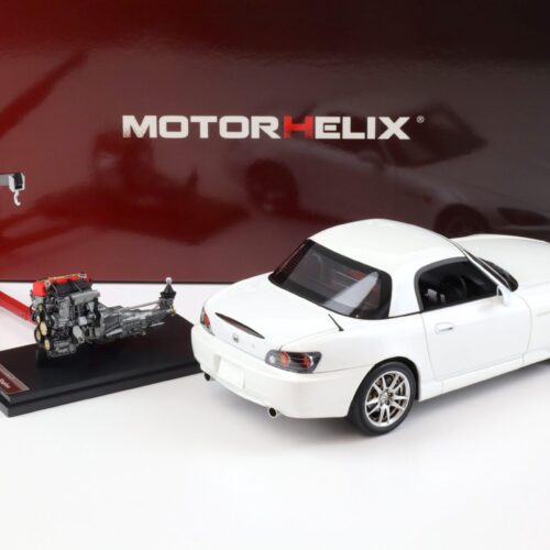 1:18 Motorhelix Honda S2000 (AP2) Grand Prix white + engine Diecast M85102
