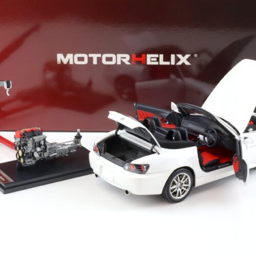 1:18 Motorhelix Honda S2000 (AP2) Grand Prix white + engine Diecast M85102