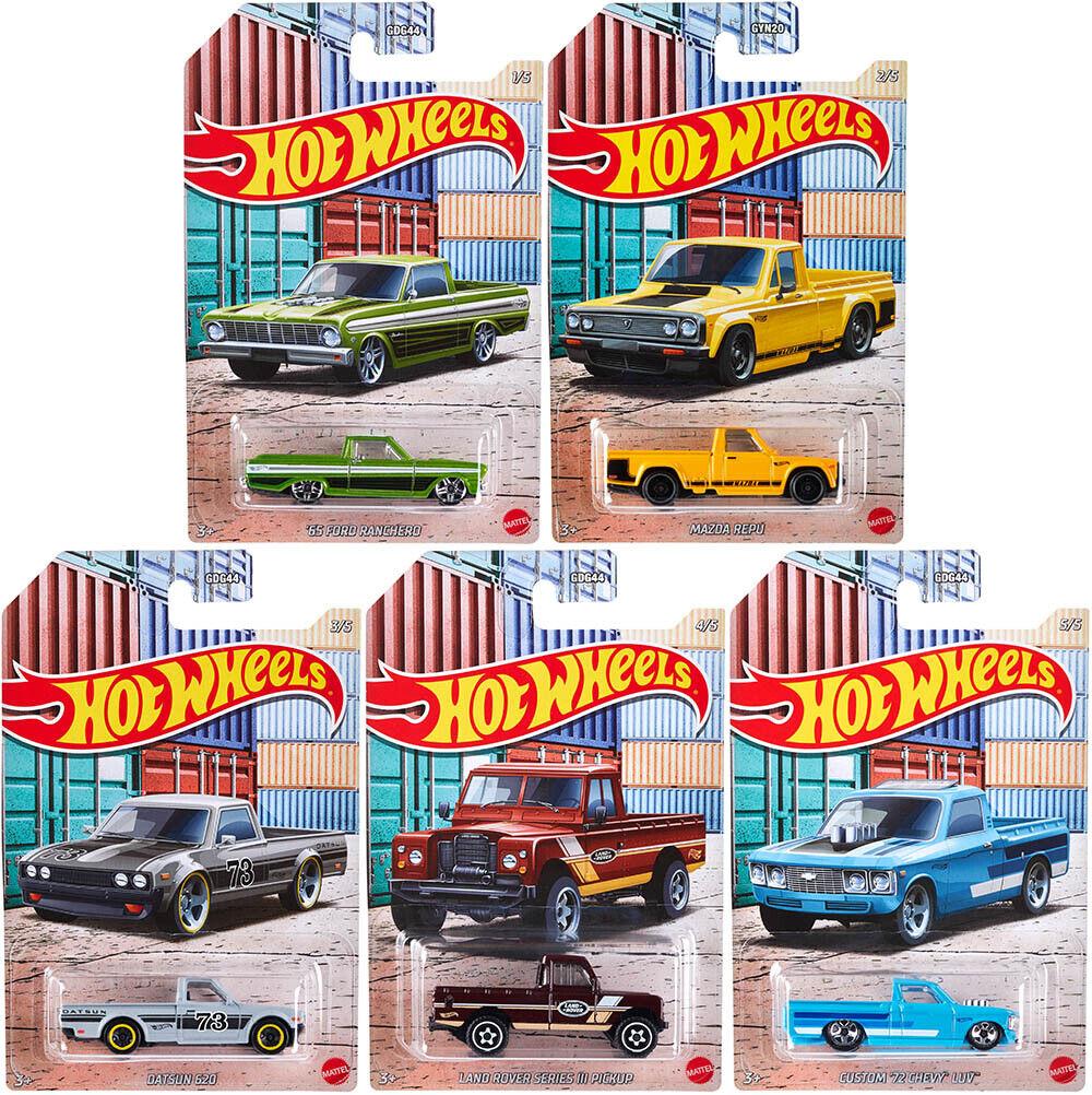 ID 90243 orig.jpg 1:64 Hot Wheels 2021 Hot Pick-Ups Set 5 pcs. Ford, Mazda, Land Rover GDG44-956Q